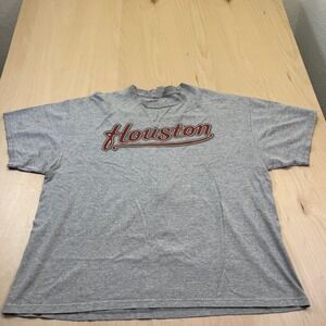 Majestic Houston Biggio 7 Baseball T Shirt Men's XL Gray Short‎ Sleeve